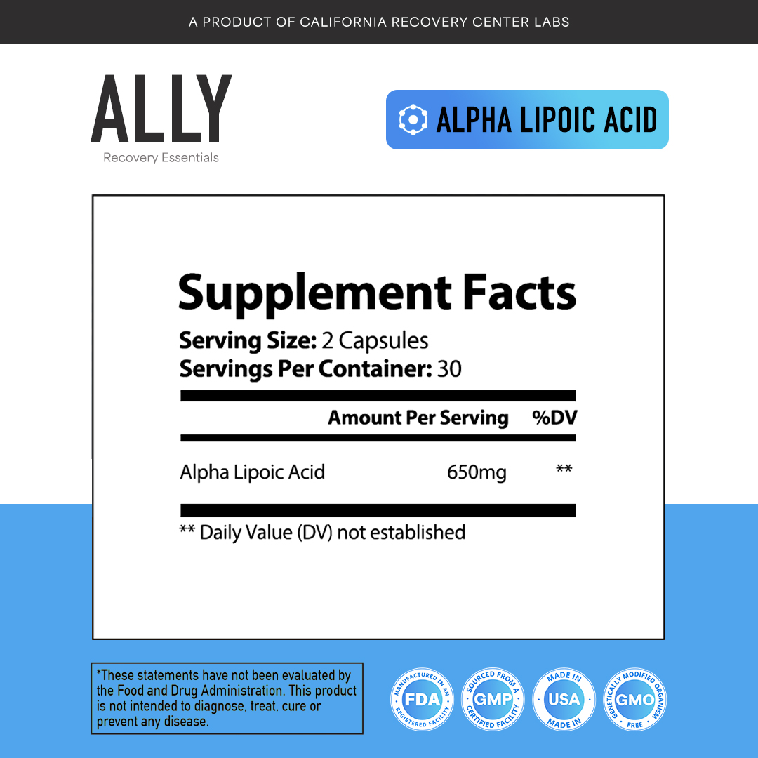 Alpha Lipoic Acid Supplement Facts