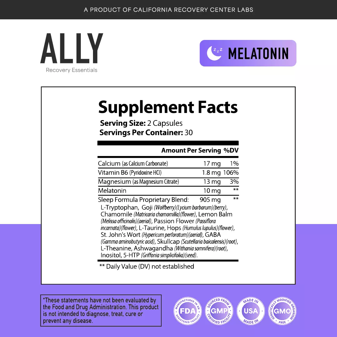 Melatonin Supplement Facts